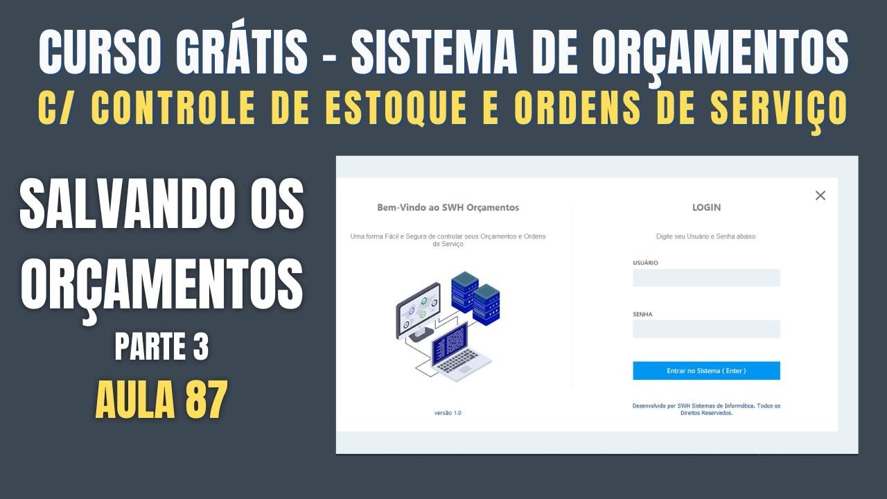 Sistema de Orçamentos no Delphi - Aula 87 - Salvando os Orçamentos - #Parte 03