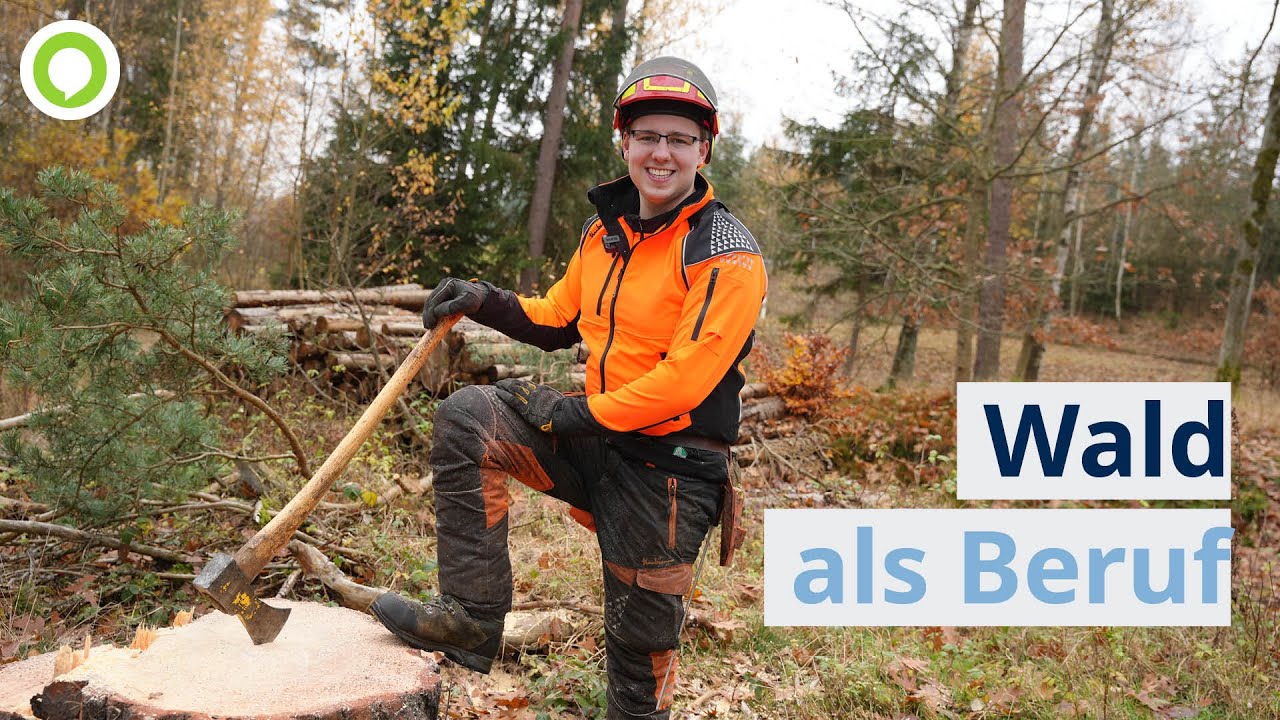 Wie Forstwirtschaftsmeister Julian Brandner (24) seine Leidenschaft für den Wald auslebt