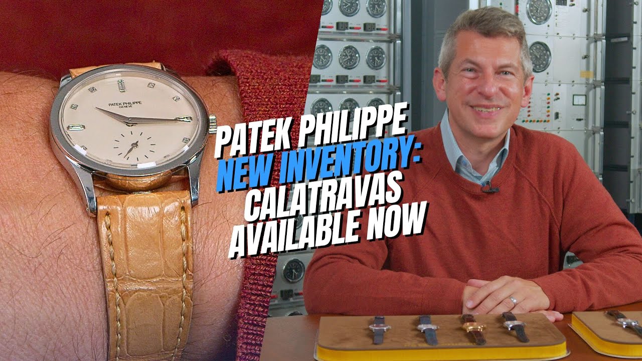 New Inventory: Patek Philippe Calatrava Watches