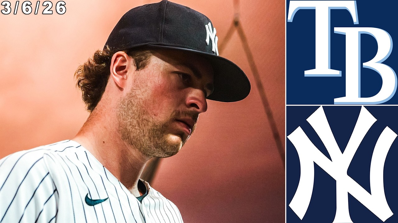 New York Yankees Spring Training Highlights: vs Tampa Bay Rays | 3/6/26
