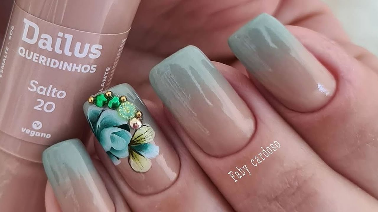 Unha Nude com Degradê, Vídeo Completo
