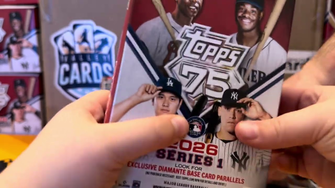 🔥Camo! - 2026 Topps Series 1 Retail Mix (Camo /25, Aqua and Gold /2025) #topps #toppsbaseball #mlb