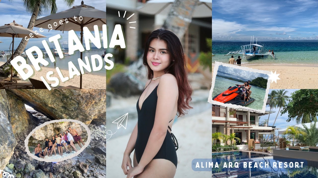 Best Beach Resort in Britania, Alima ARQ Beach Resort + Island Hopping 2023 | Travel Vlog