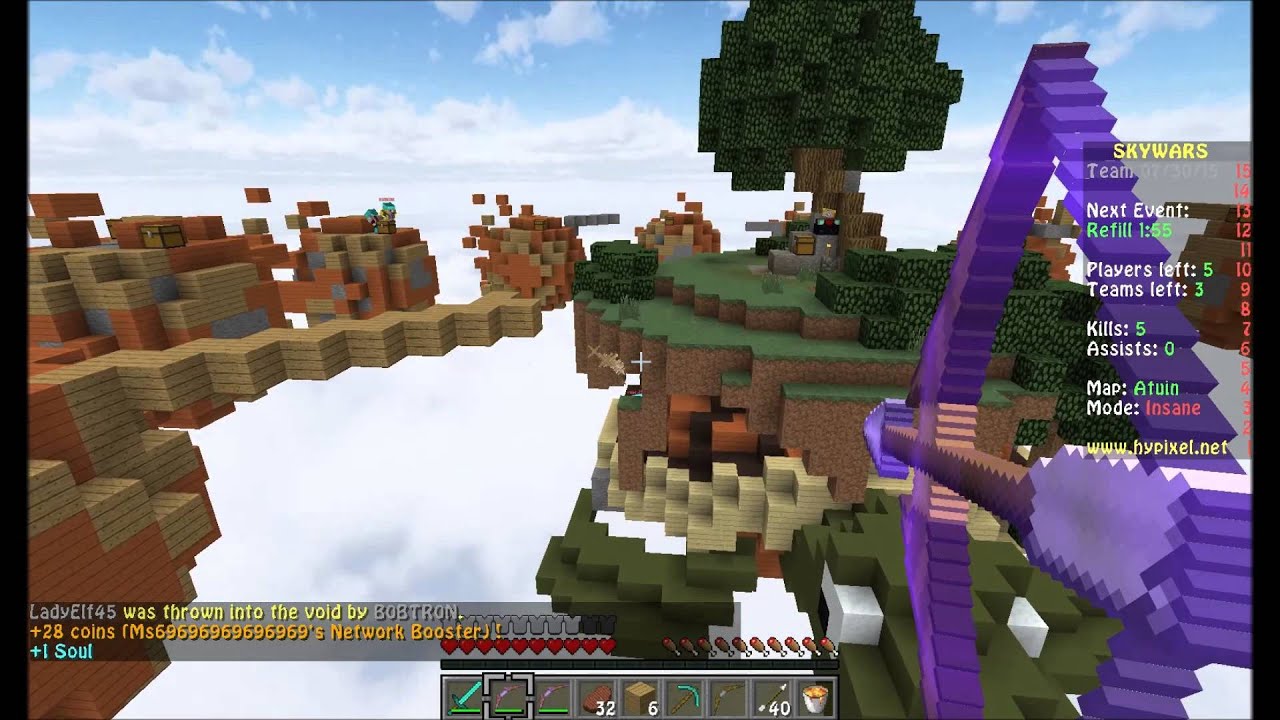 Minecraft::Skywars::An AMAZING Ending