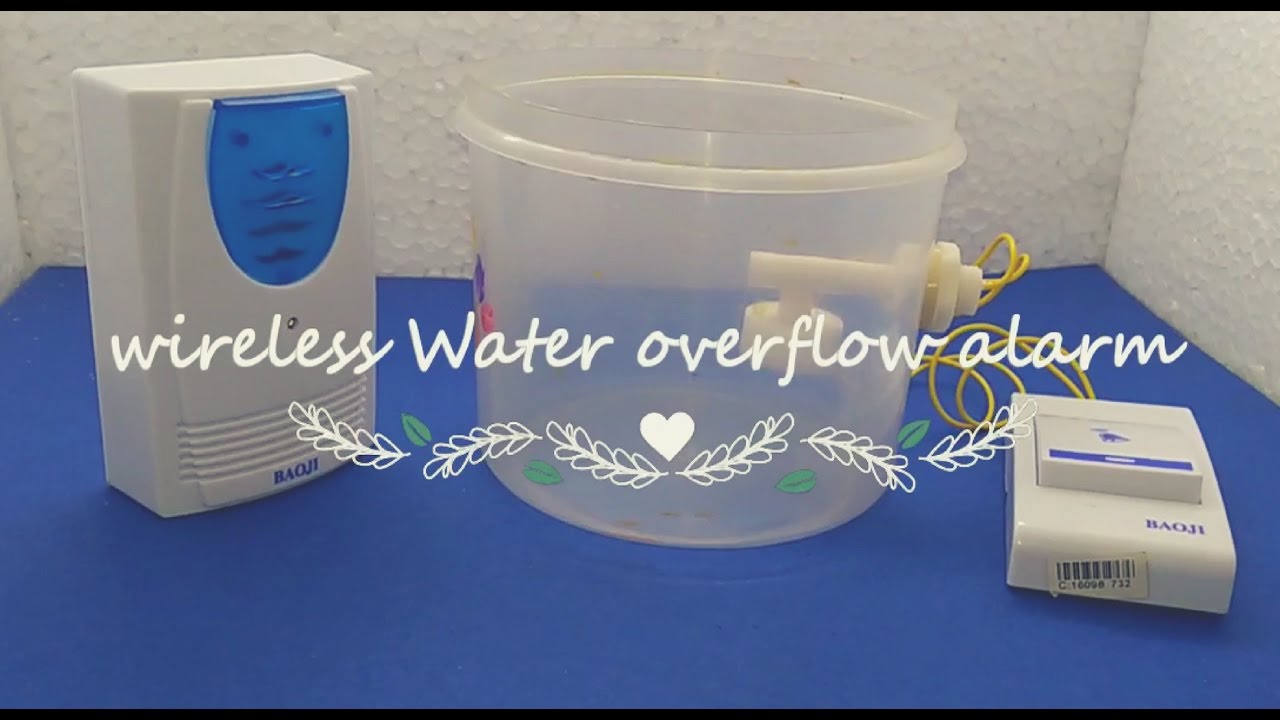 Wireless Water Tank Overflow Alarm(Simple & Cheap)