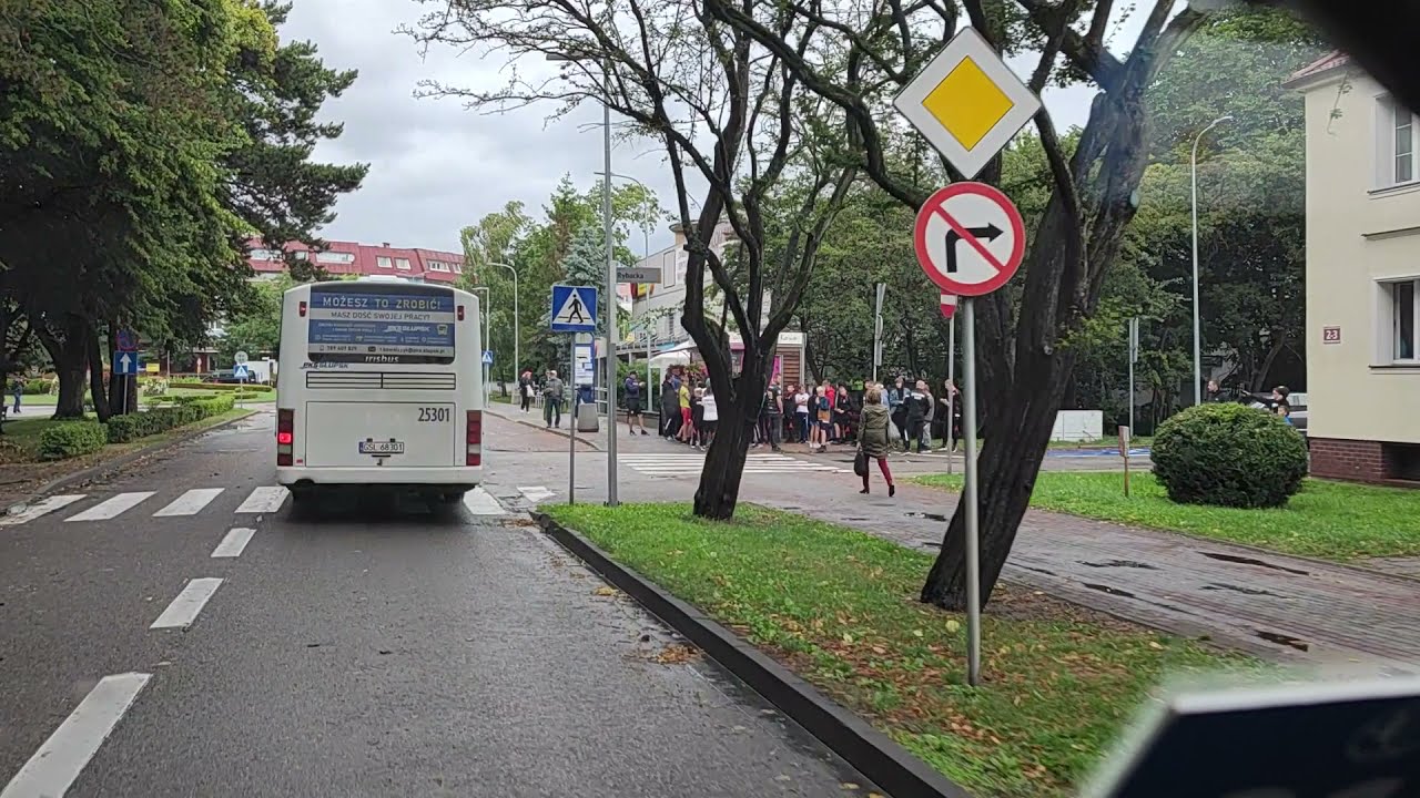 🚌🛣️ PKS Słupsk 💙 310: Ustka D.A/D.K — Słupsk D.A. przez Gałęzinowo, Dolina Charlotty, Strzelinko