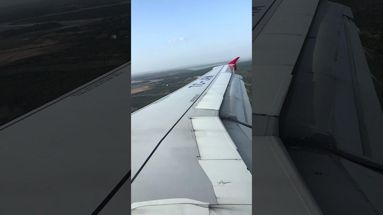 Landing in Istanbul from Zurich airport #turkishairlines 