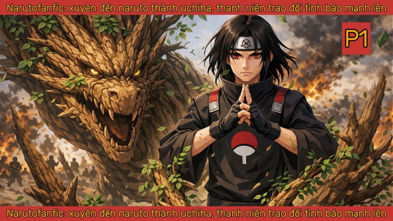 Full P1 Narutofanfic: Xuyên đến naruto thành uchiha, thanh niên trao đổi tình báo mạnh lên.