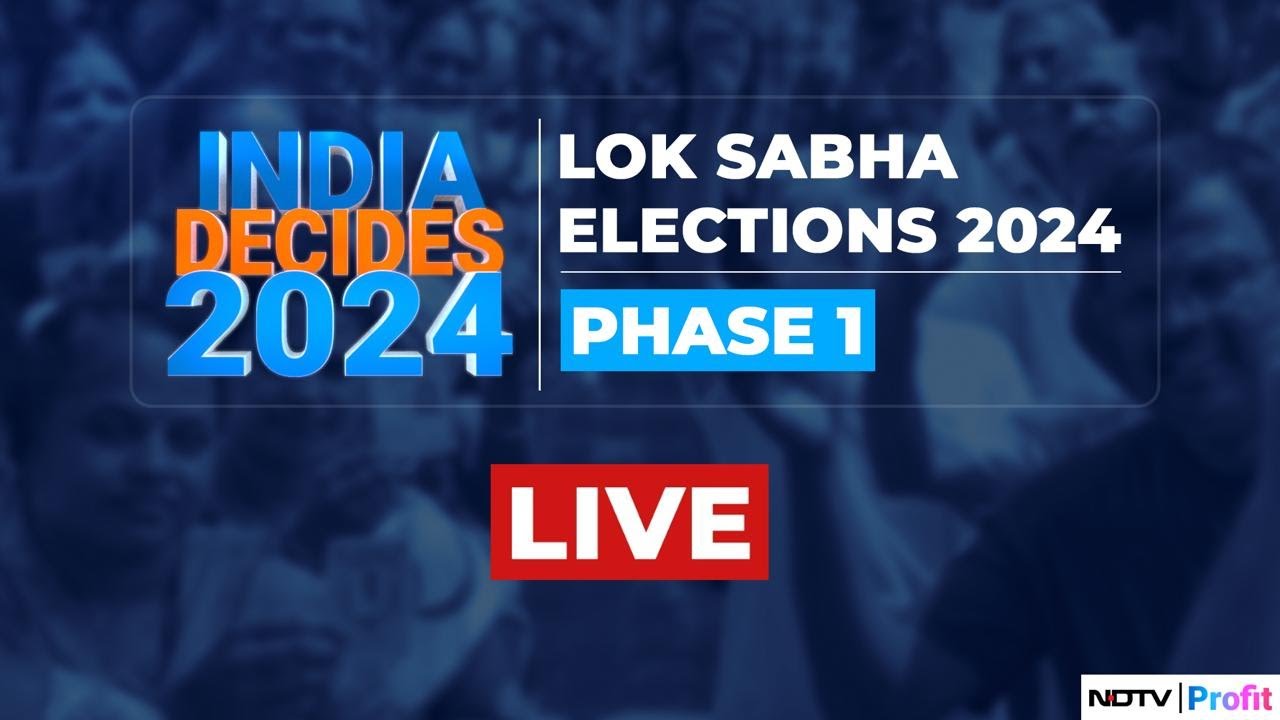 Lok Sabha Elections 2024 LIVE I Polling Phase 1 I Tamil Nadu Polling I NDTV Profit