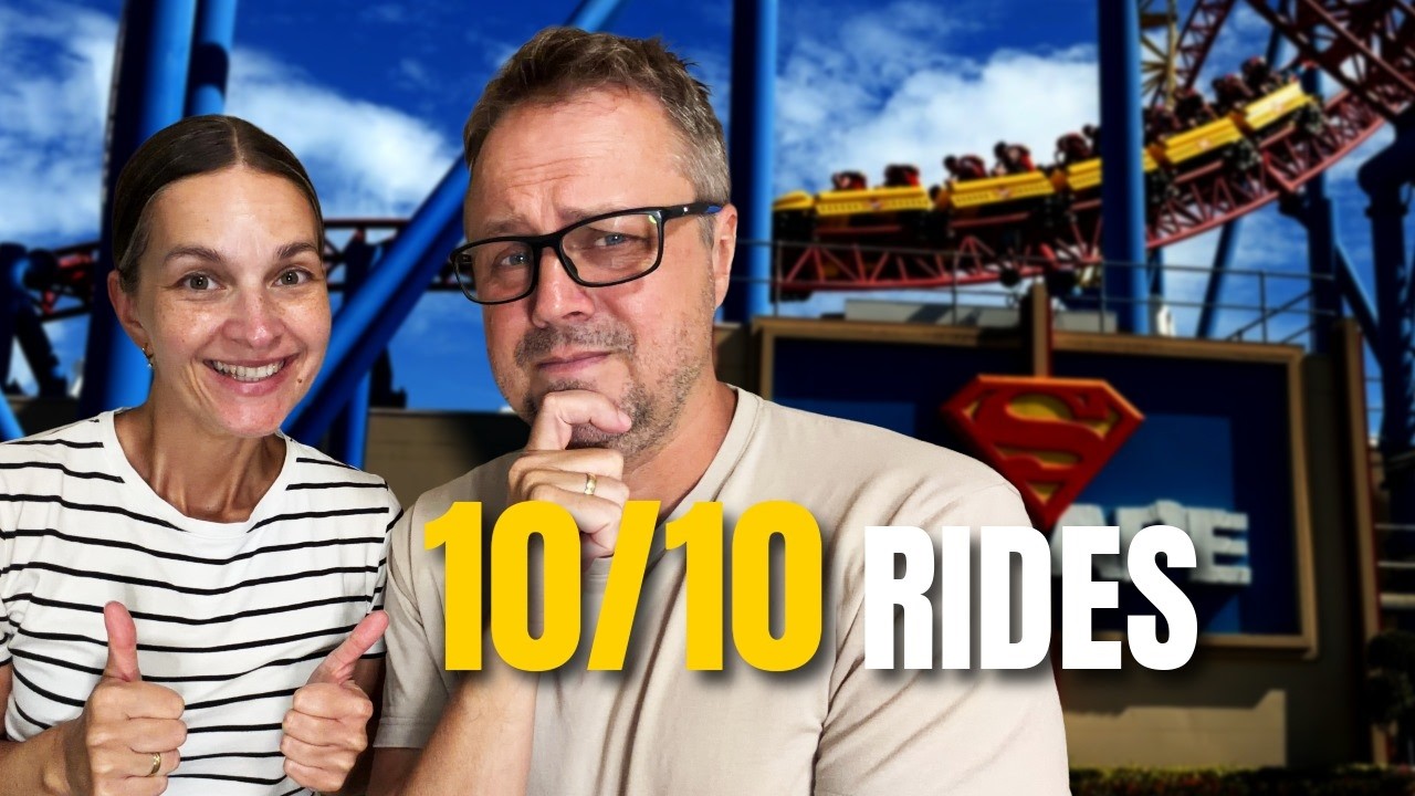 Our AMAZING Day at Movie World Gold Coast 🎢 | Roller Coaster Reviews!