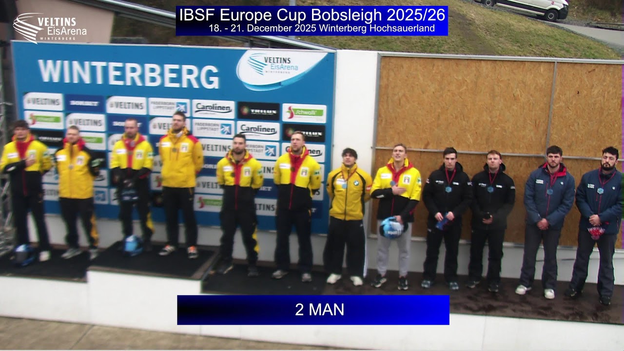 Winterberg| Europe Cup Bobsleigh2025/26