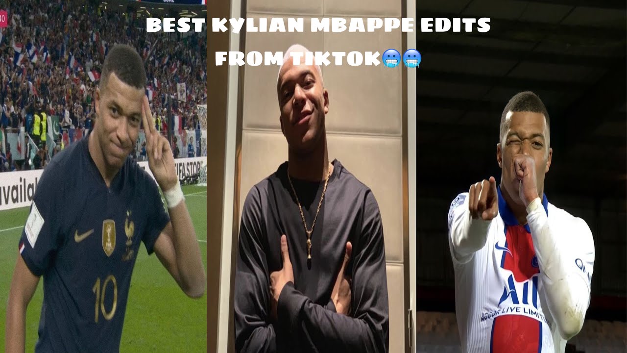 BEST Kylian Mbappe edits from #tiktok