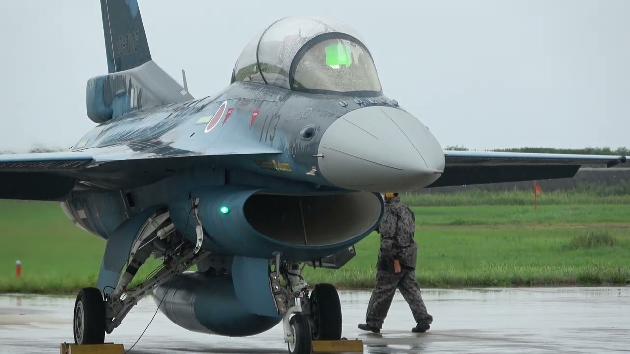 松島基地航空祭 2022 F-2 エンジンスタート 第21飛行隊 JASDF Matsushima Air Show