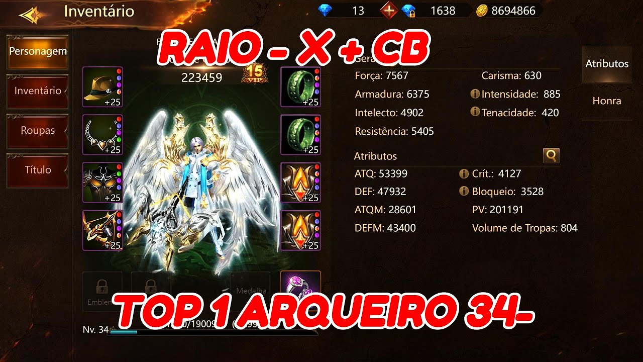 [48] WARTUNE ULTRA - RAIO-X + CAMPO DE BATALHA NO TOP 1 ARQUEIRO 34- By: Fang