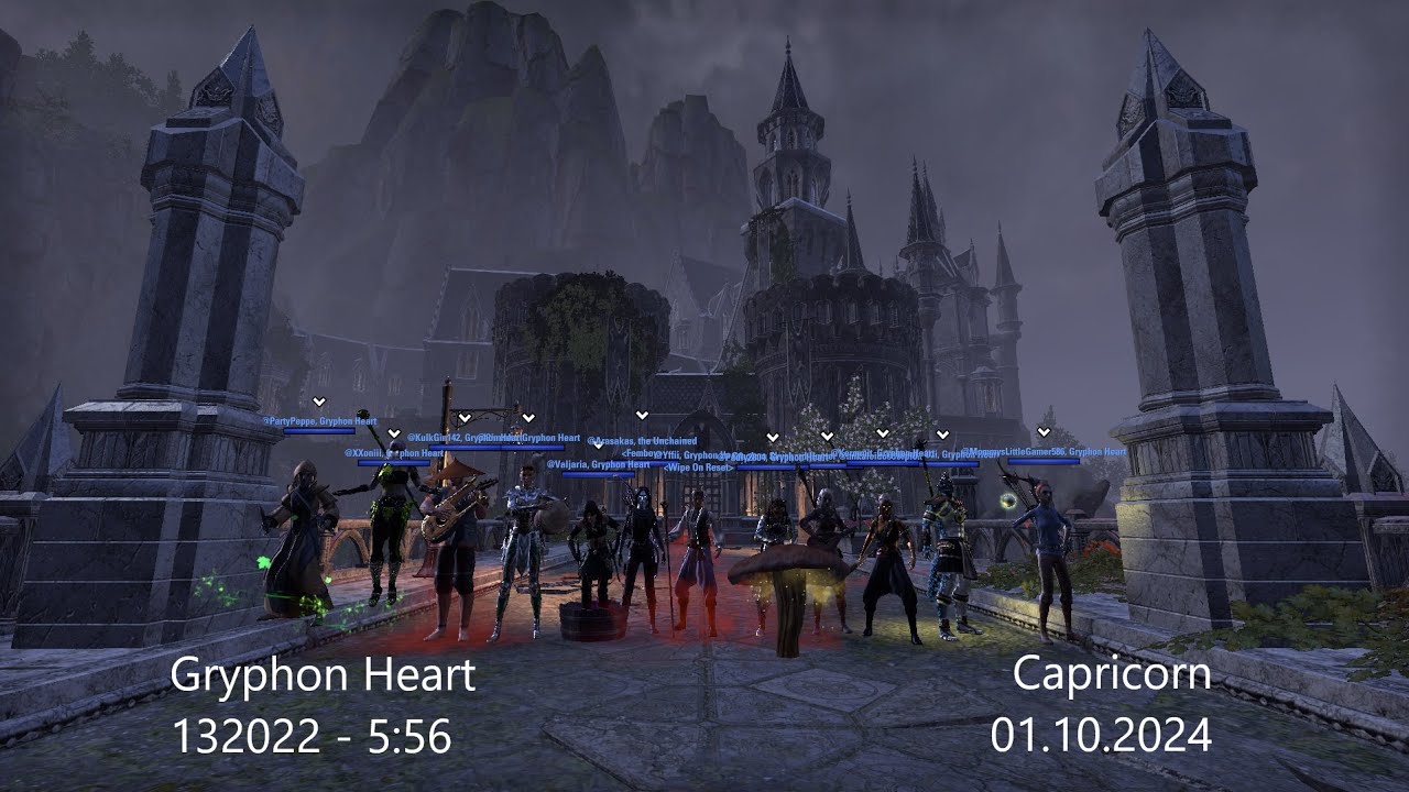 9 new Gryphon Hearts! - Warden healer - Capricorn - The Elder Scrolls Online