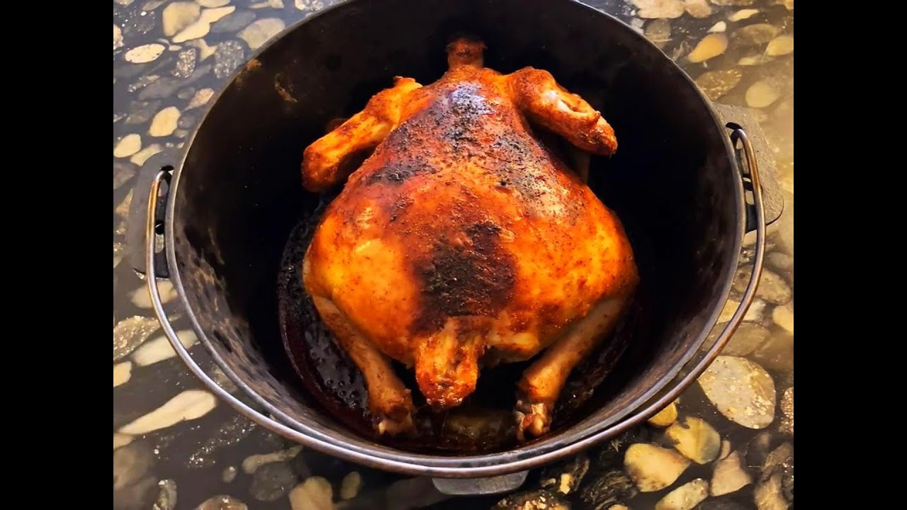 Cast Iron Dutch Oven Roast Chicken