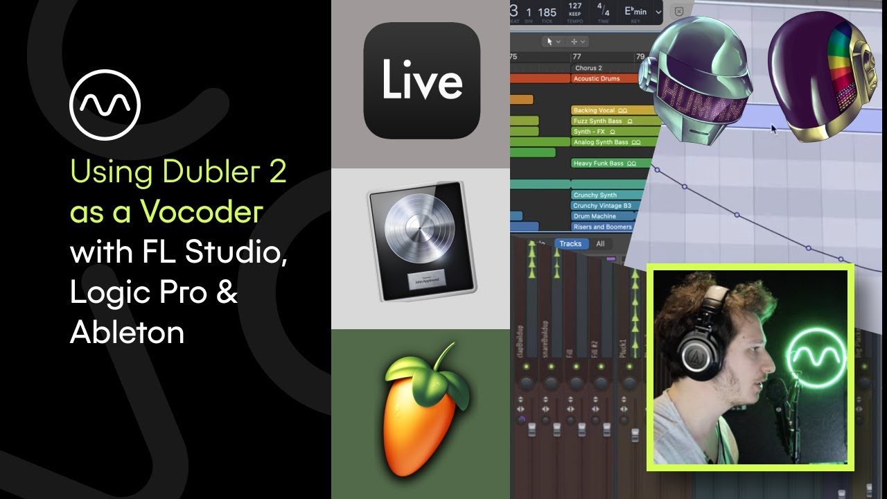 Using Dubler 2 as a Vocoder in FL Studio, Logic Pro and Ableton Live 🤖