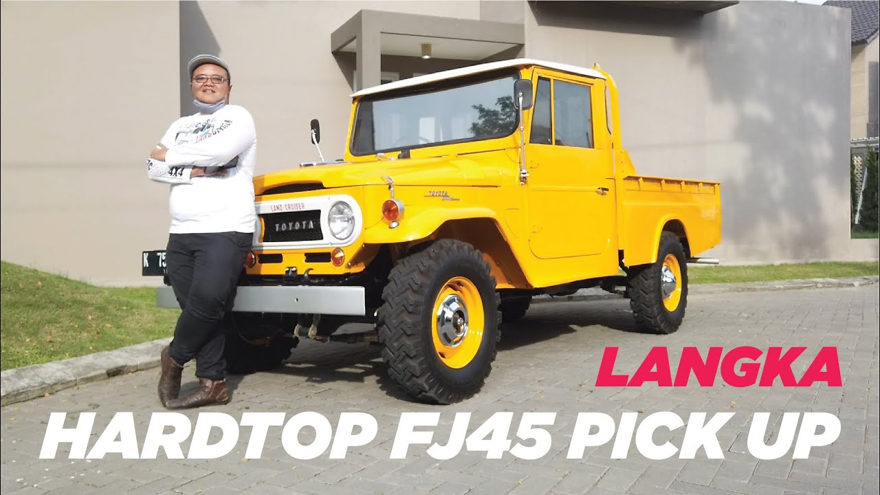 MOBIL PICKUP MAHAL!! LANDCRUISER HARDTOP FJ45 PICKUP LANGKA - Mobil Antik Indonesia