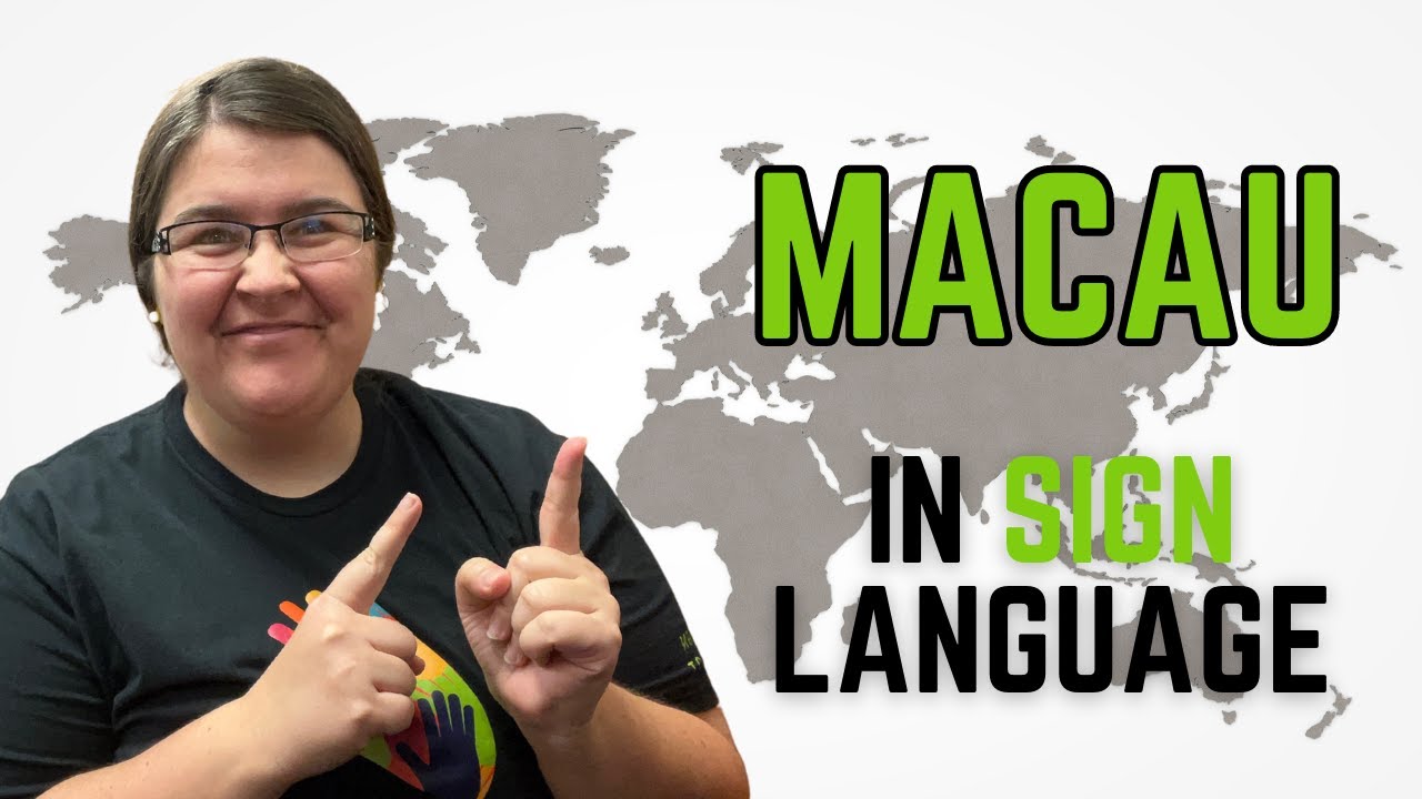 How to sign Macau in Macau Sign Language | 澳門 🇲🇴