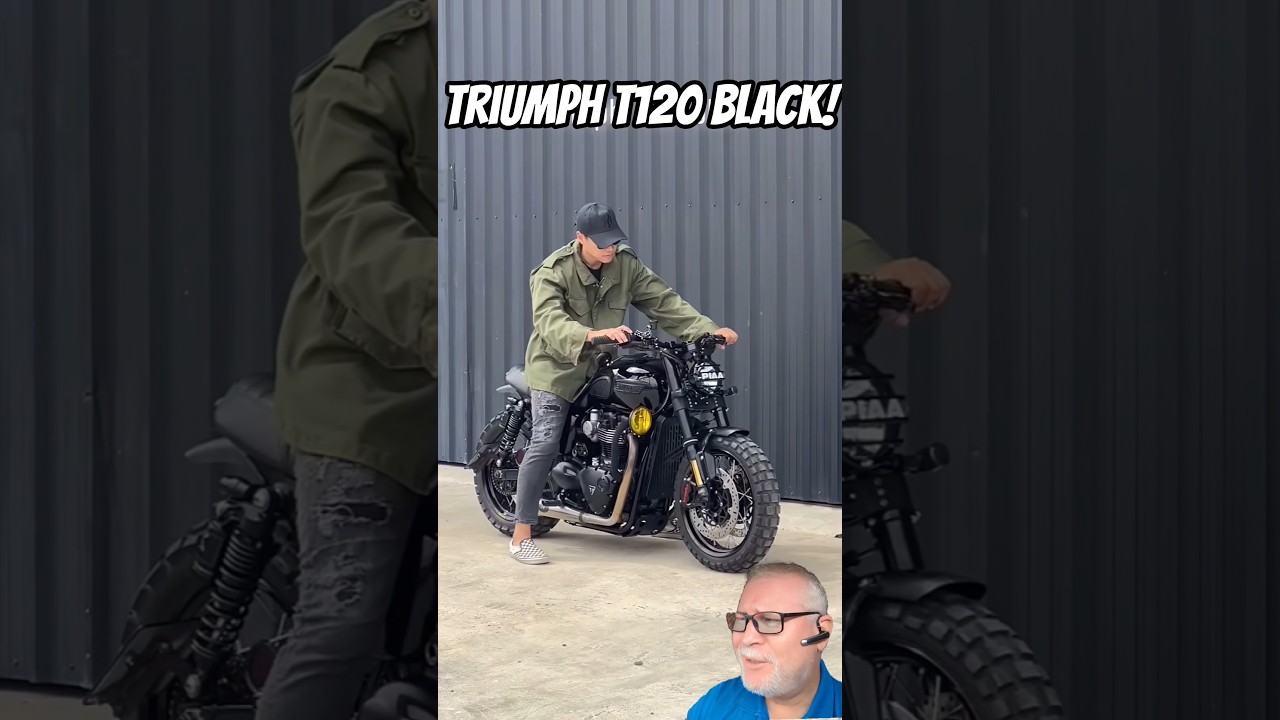 Triumph T120 Black Custom 
