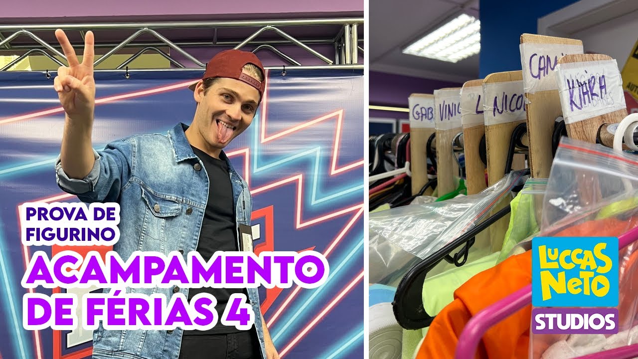 PROVA DE FIGURINO PARA O ACAMP 4!!