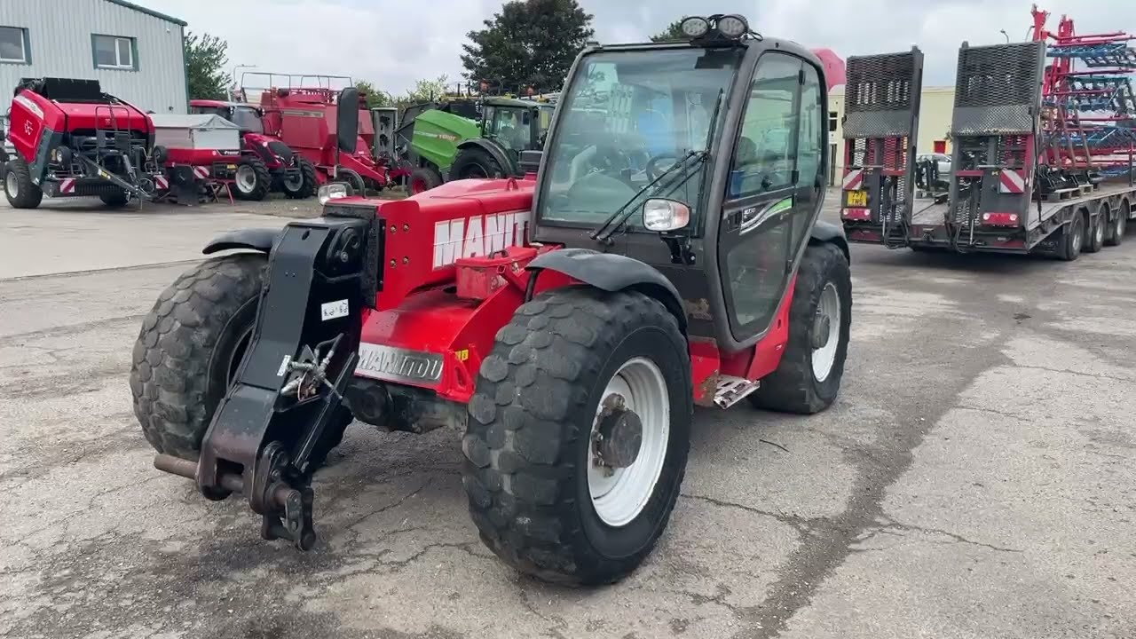 Used Manitou MLT 741-120 PS Telehandler (2016) For Sale - Walkaround Video