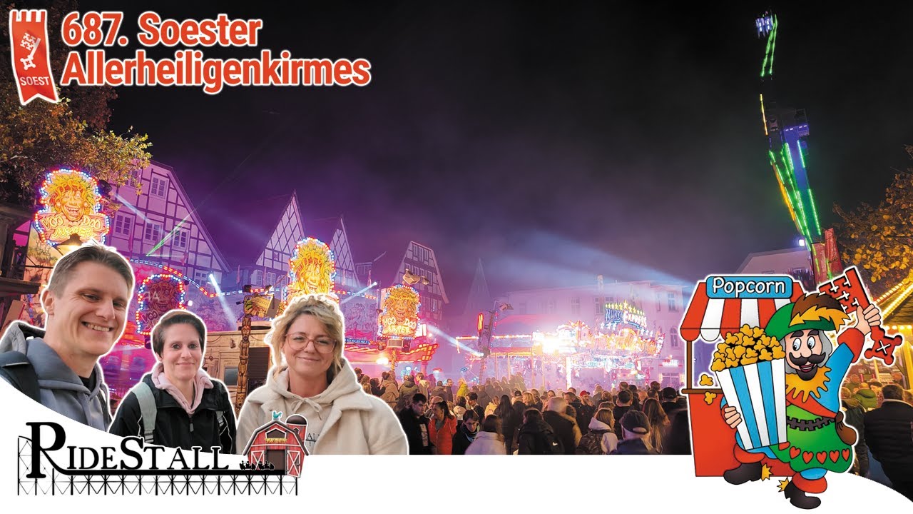 Allerheiligenkirmes Soest 2025 - zur&uuml;ck auf der gr&ouml;&szlig;ten Altstadt Kirmes in Europa | VLog
