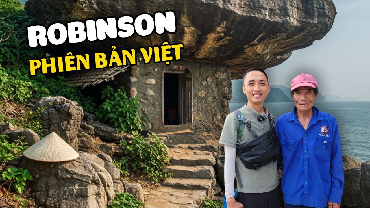 Một ngày sống với ngài Robinson 75 tuổi - Một mình dưới vách núi suốt nhiều năm