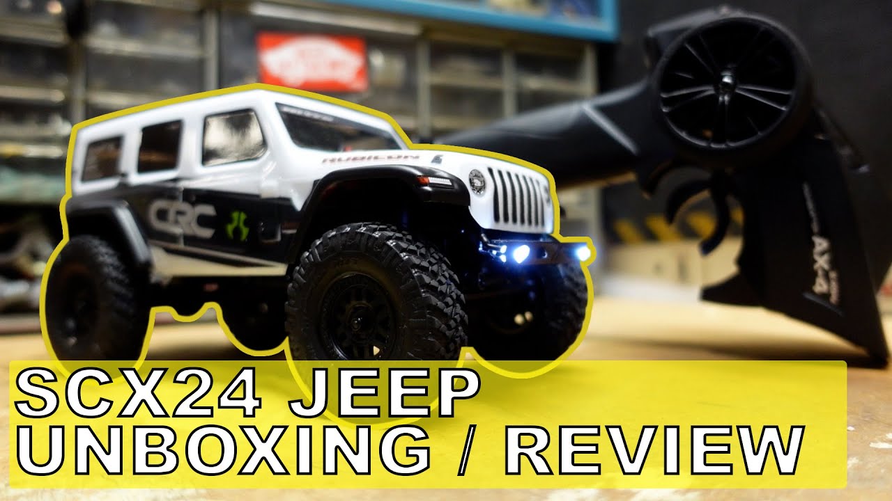 Axial SCX24 JEEP Indoor Build Ep.1 Unboxing/Review