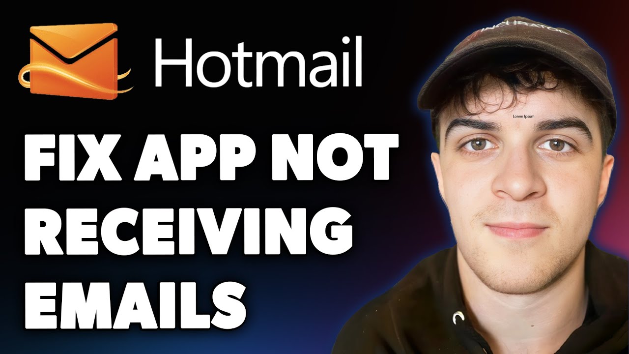 How to Fix Hotmail App Not Receiving Emails (Full 2025 Guide)
