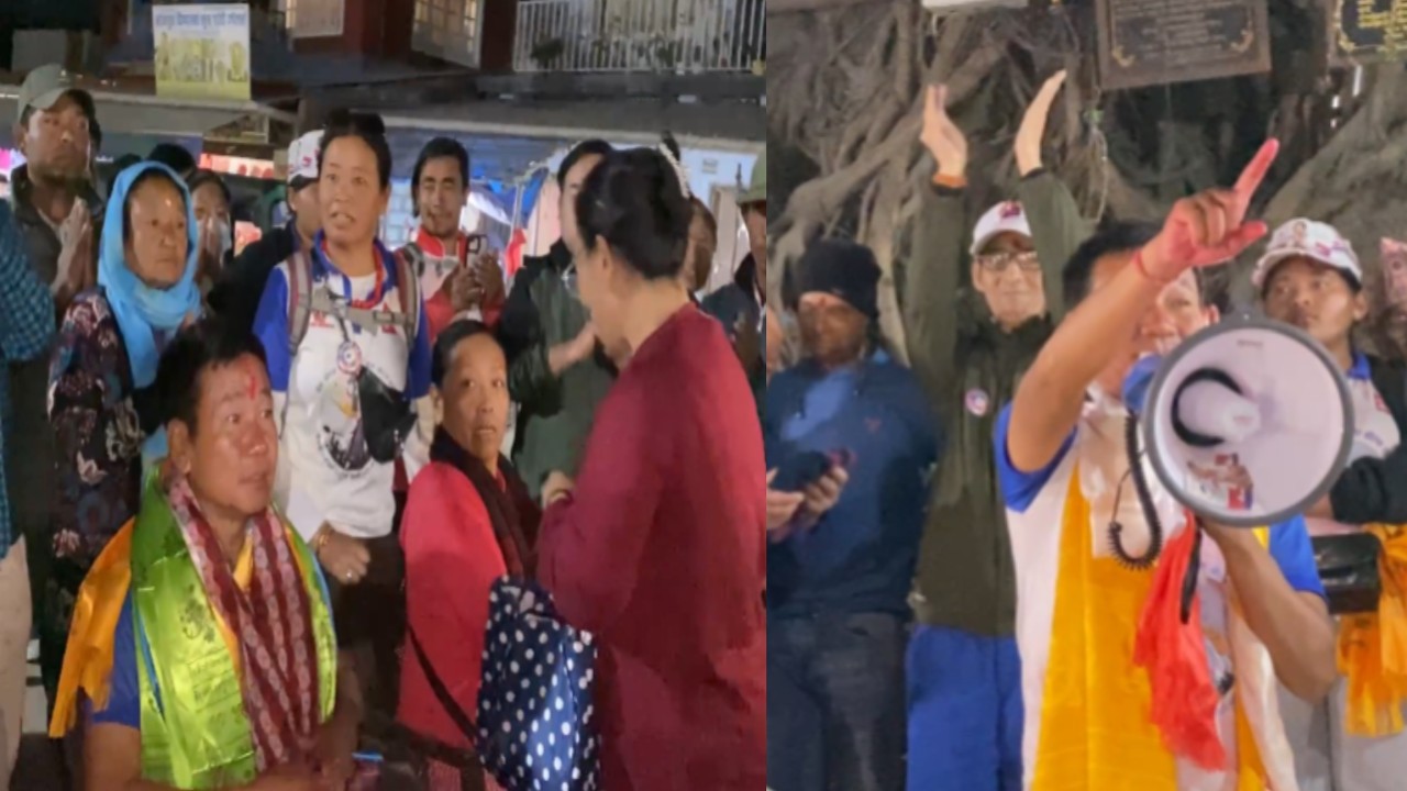 HARKSAMPANG LE MANGLABARE  MA AAYERA CHUNAB BARE K VANNU VAYO TA??