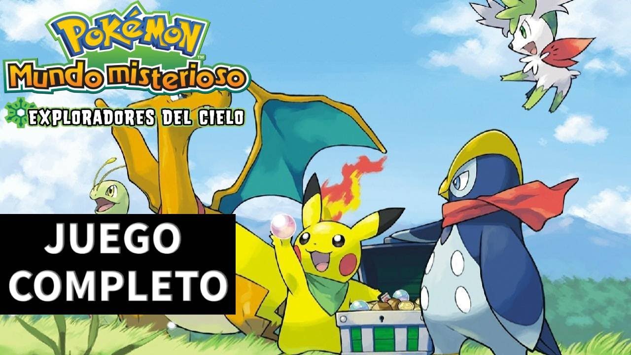 Pokémon Mundo Misterioso Exploradores del Cielo | Juego Completo en ESPAÑOL | Sin Comentarios