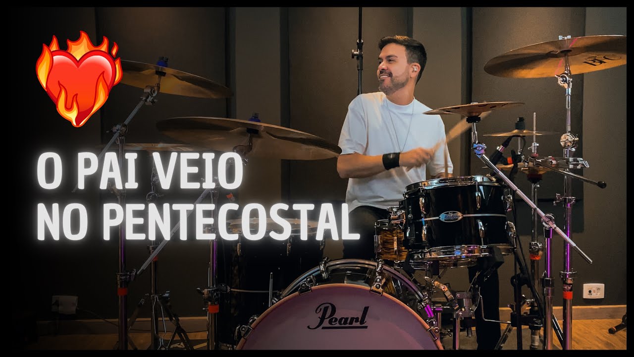 🔥 Com Muito Louvor - Thalles Roberto - JC Batera #drumcover