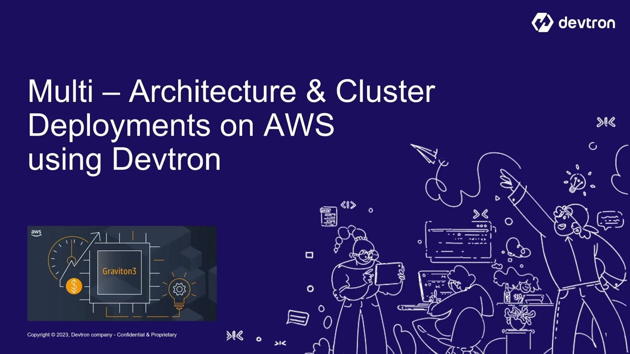 Multi-Architecture and Multi cluster Deployments on AWS EKS (Graviton) using Devtron.