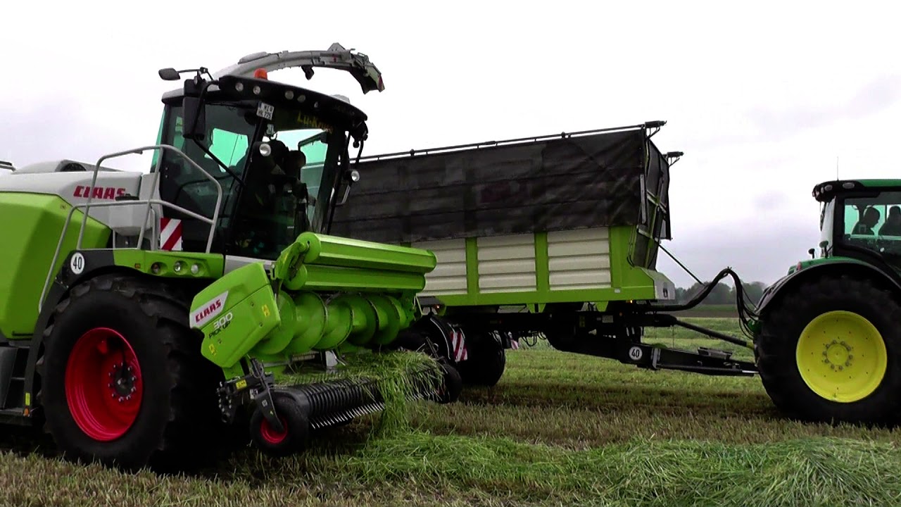 GPS - Silage 2021 mit ein Claas Jaguar 970 u. Claas PU 300 Pick Up Teil 2.