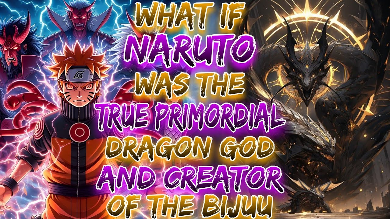 What If Naruto Was The True Primordial Dragon God And Creator Of The Bijuu? 