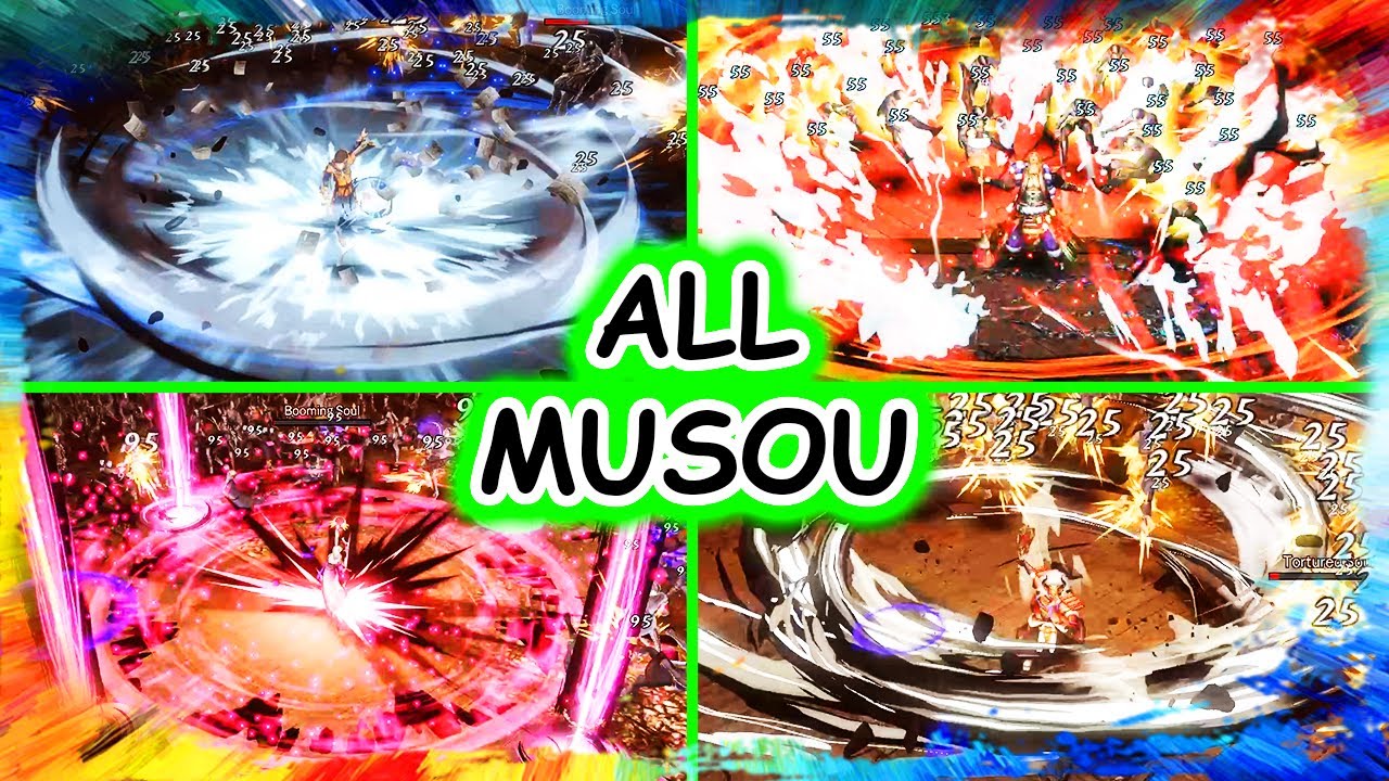 WARRIORS Abyss ALL 100 Characters Ultimate skill Musou attack