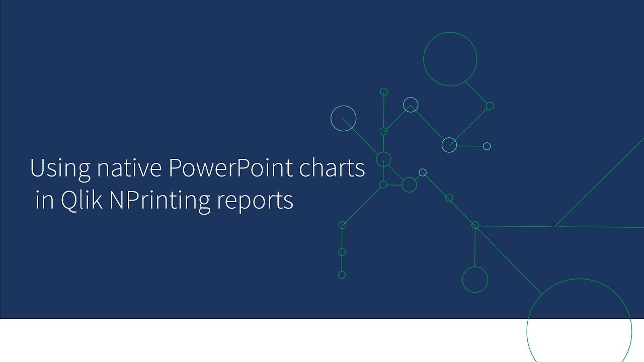 Использование собственных диаграмм PowerPoint в отчетах Qlik NPrinting
