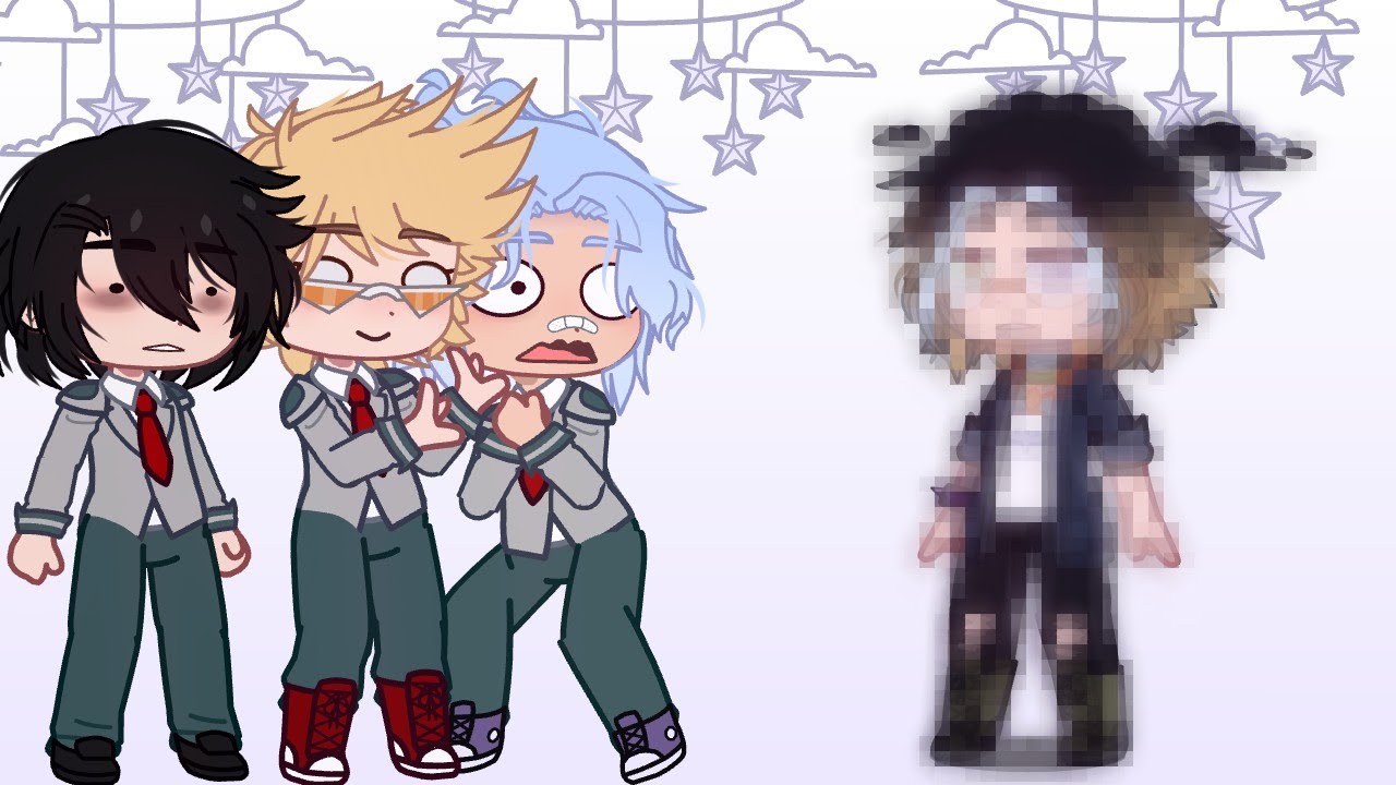 erasercloudmic react to their child genes // fanchild oc // bnha | mha // gacha club