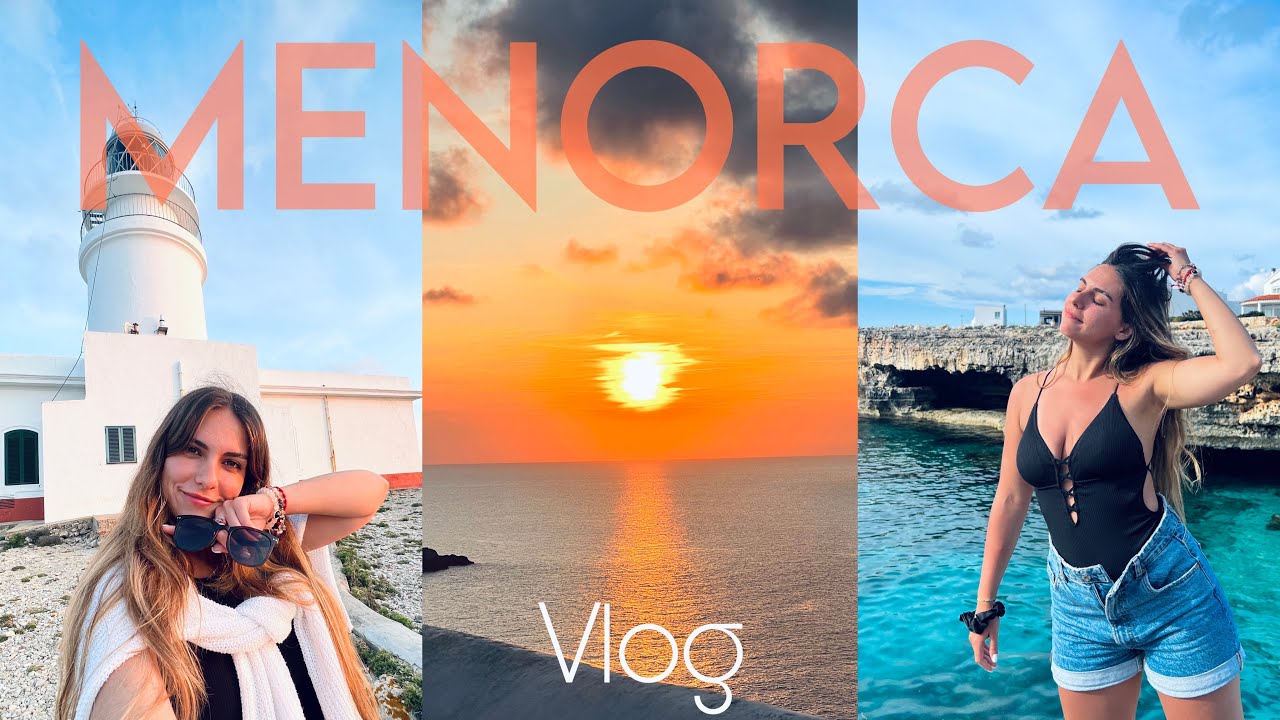 VLOG: VIAJE A MENORCA ☀️🌊 Ciudadella, playas y atardeceres maravillosos/ AngelaCompulsiva