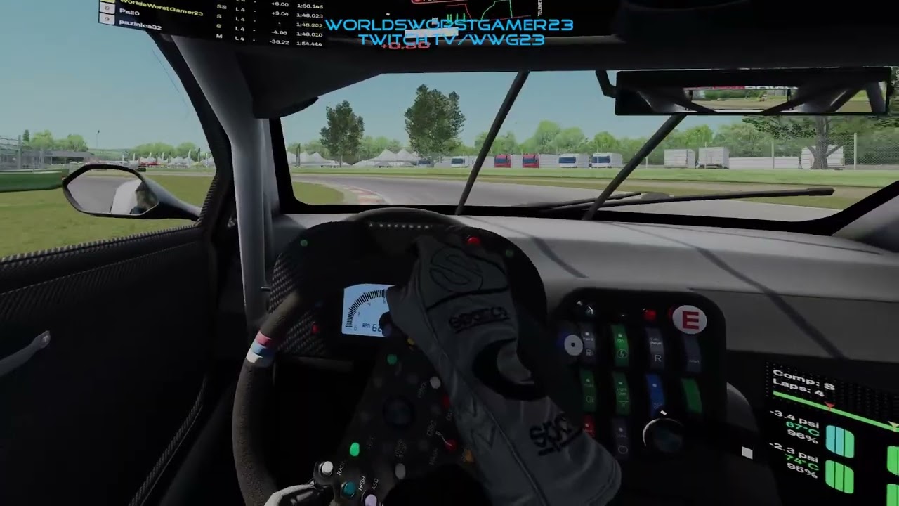 Racing with Nelson Piquet | P15 to P5 in Imola