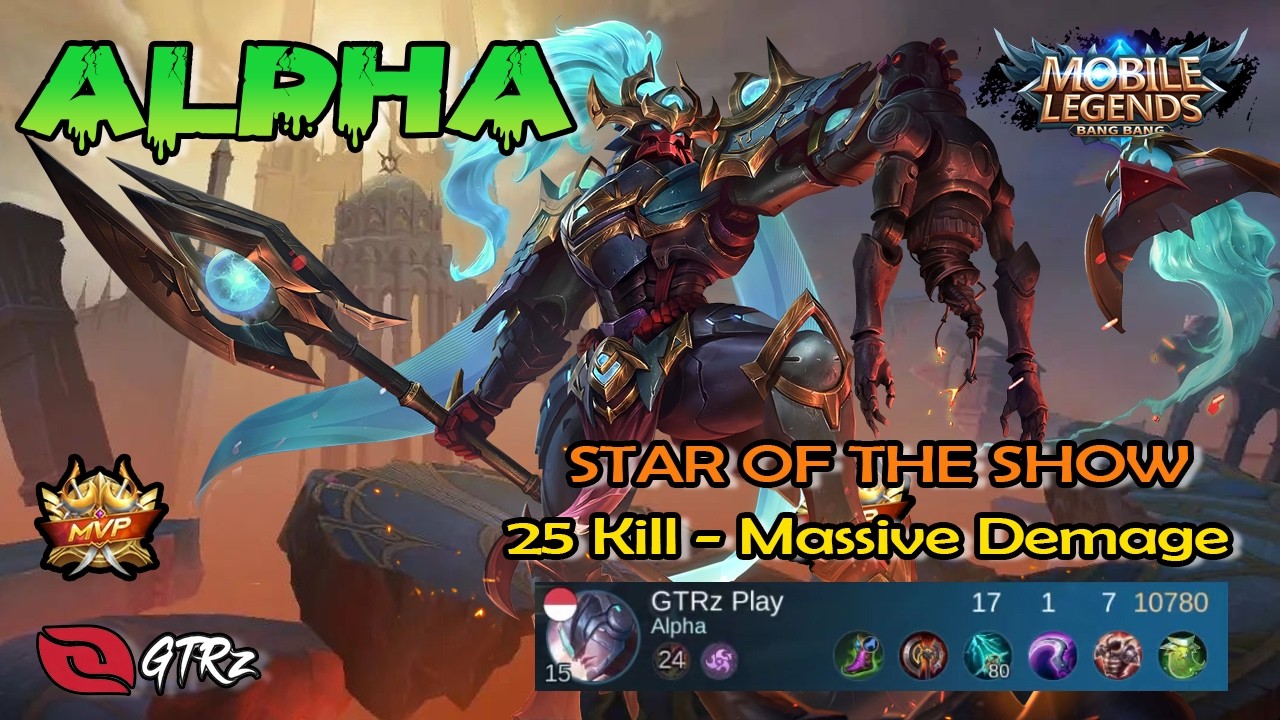 ALPHA TERLALU SAKIT!! Sekali Combo Langsung Hilang 😱🔥 | MLBB