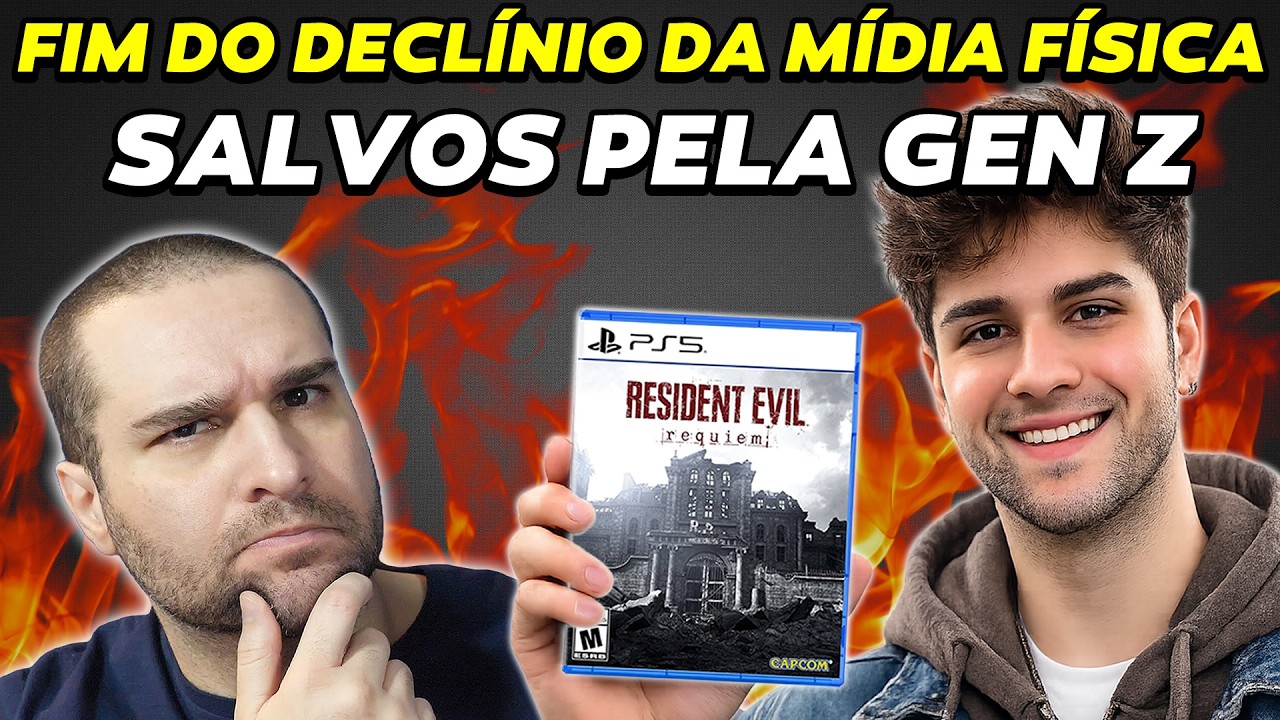 Gen Z Está Salvando a Mídia Física? O Que Isso Significa Para Games e Colecionismo