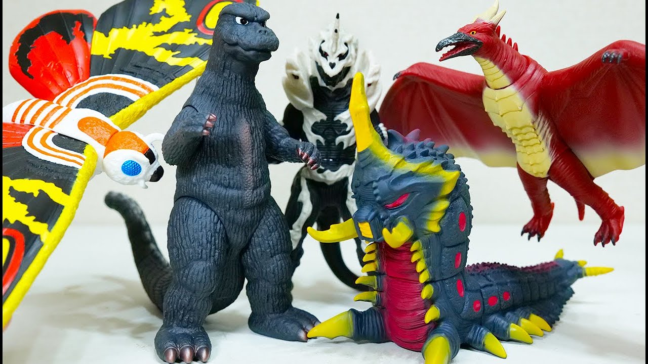 ゴジラの最新ソフビを大量に紹介するゾ！！【モスラ・バトラ・メガロゴジ・ファイヤーラドン・モンスターX】