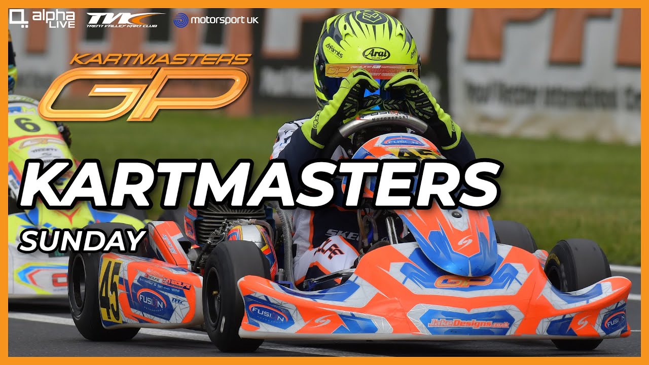 Kartmasters British Kart Grand Prix | LIVE | Sunday