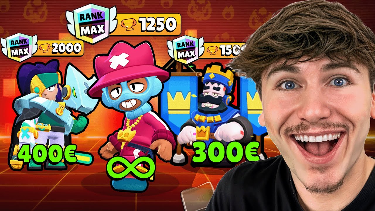 JE JUGE VOS COMPTES SUR BRAWL STARS !! (Désolé...)