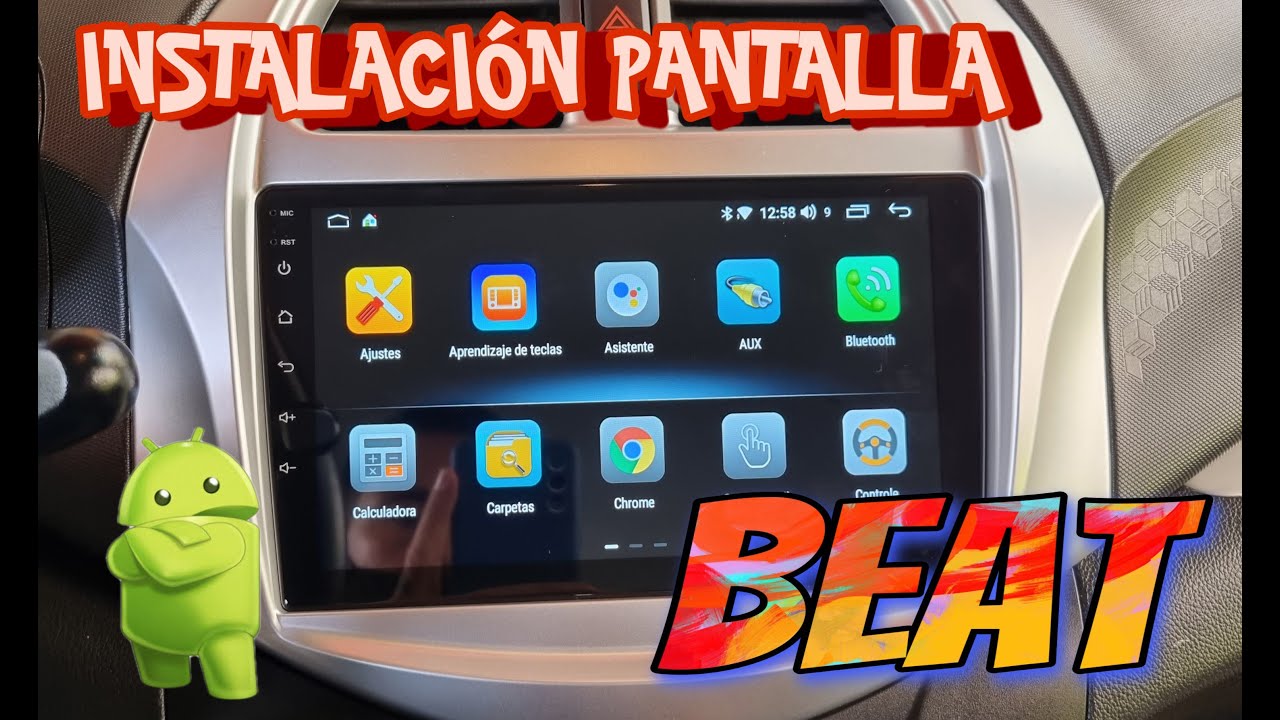 Instalación estéreo android Chevrolet Beat