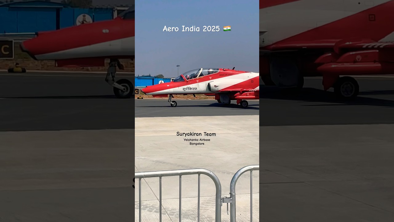 Aero India 2025 🇮🇳 Suryakiran #yelahanka #bangalore #suryakiran  #airshow #airforce #aeroindia2025