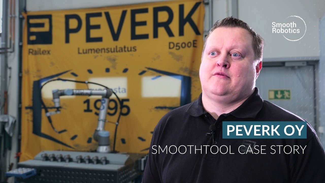 Peverk Oy: Innovating Railway Manufacturing with SmoothTool Cobot Welder