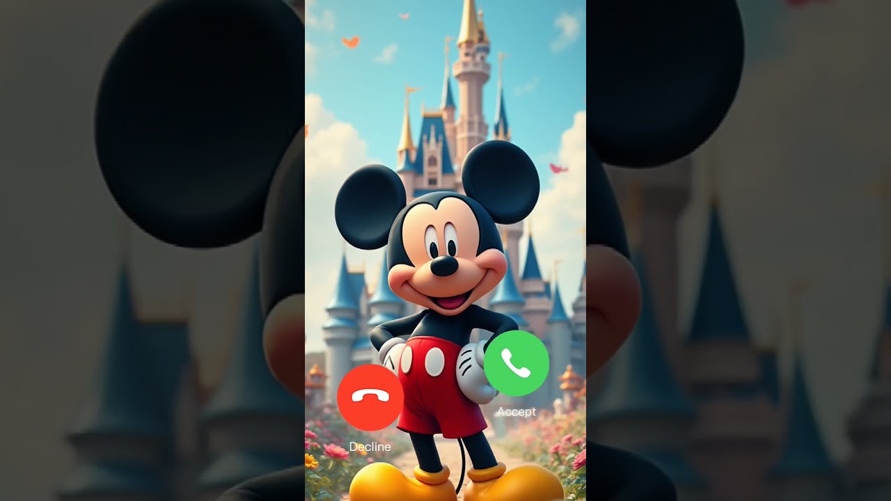 Mickey Mouse is calling you! #shorts #disney #mickeymouse #mouse